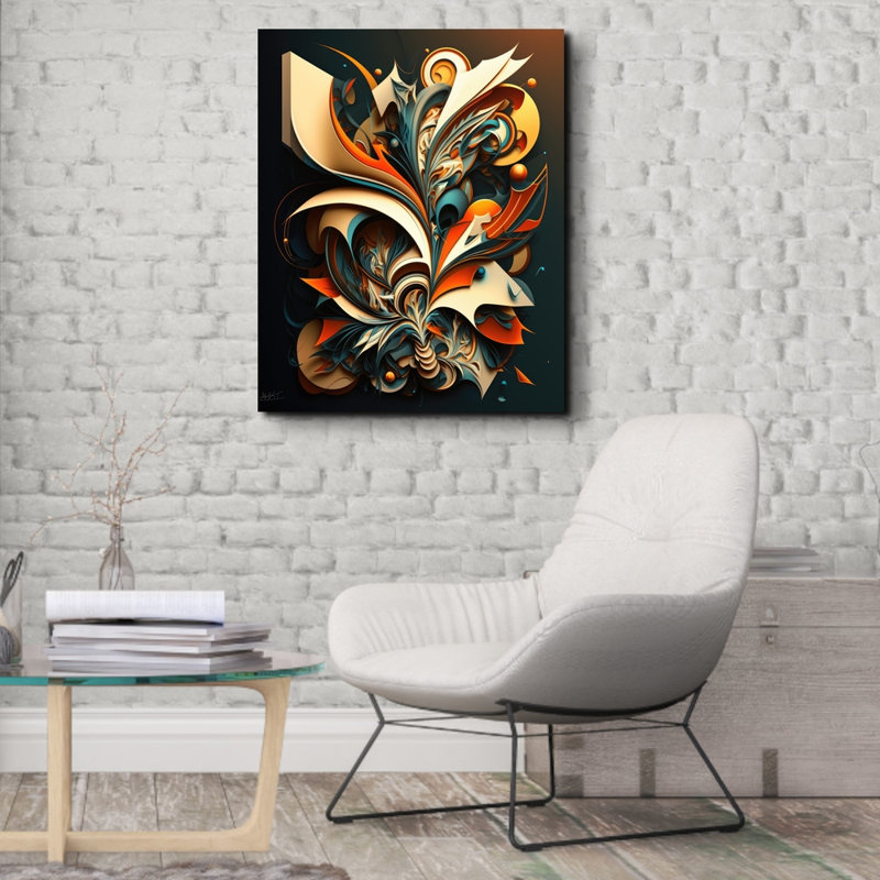 Obinna Musisans Prime IV - reproduction sur toile sans cadre, H 18 po x l 15 po x P 1,5 po