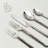 over&back Hand-Forged 18/8 Flatware Set - Service for 4-99316935