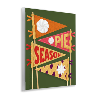Plaque murale «Pie Season Pennants», conception par Jilly Jack Designs