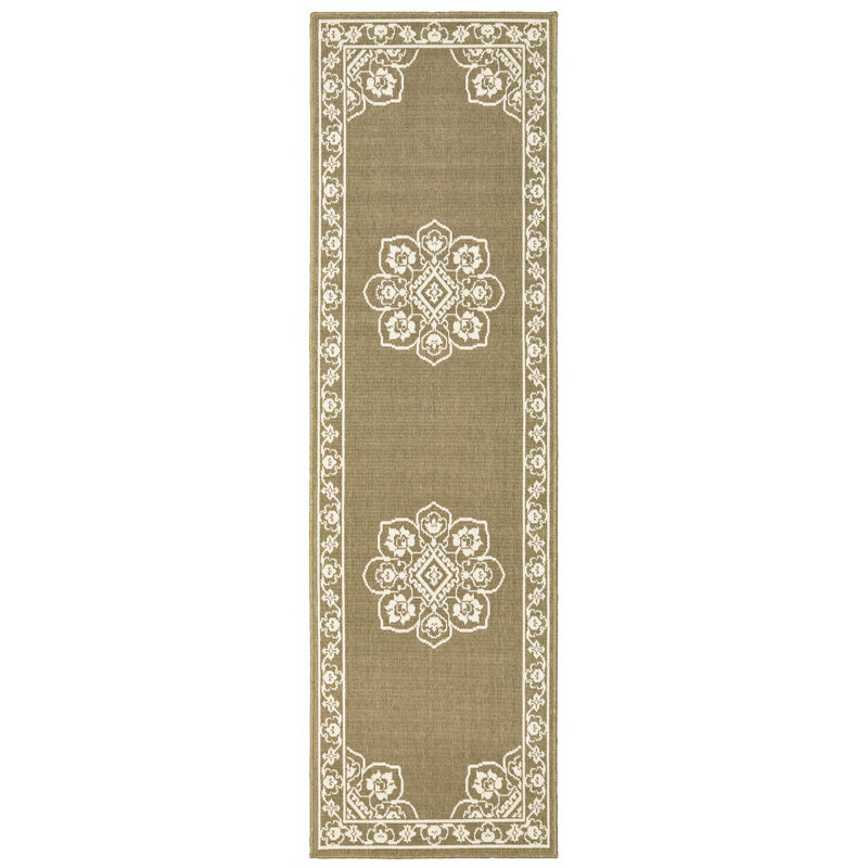 Junor Power Loomed Oriental Rug, Runner 2'3" x 7'6"