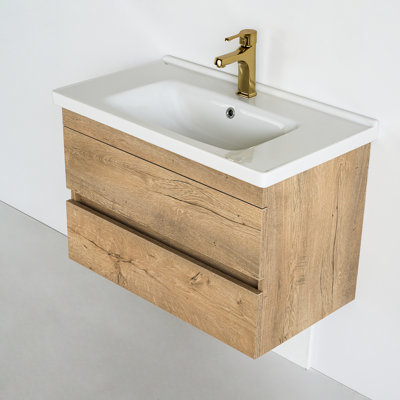 Babylon Santa 32″ Beech Bathroom Vanity