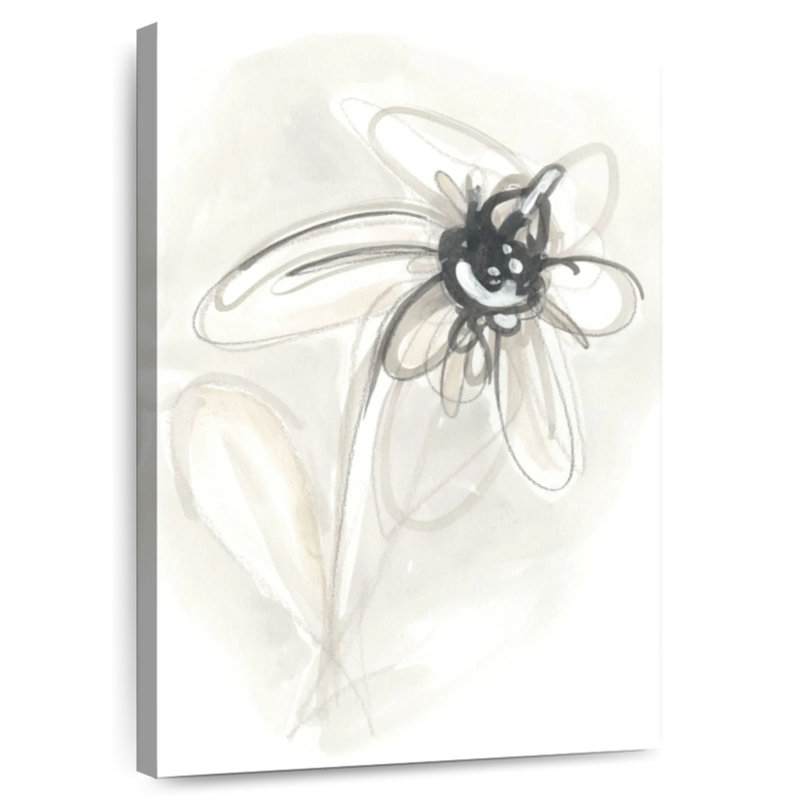 Avery, geste floral neutre V, H 48 po x l 32 po
