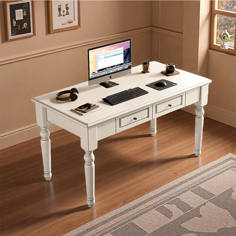 Petit bureau de style américain, Beige
