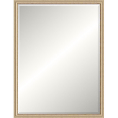 Chamblee Solid Wood Beveled Mirror