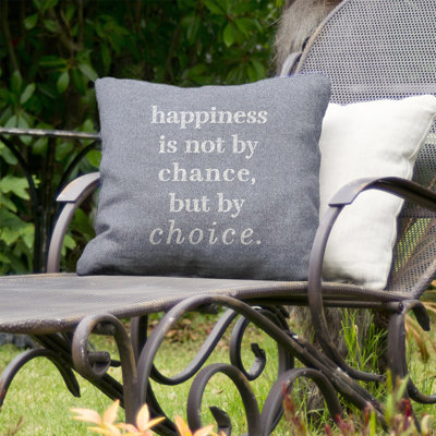 Coussin décoratif intérieur / extérieur Happiness