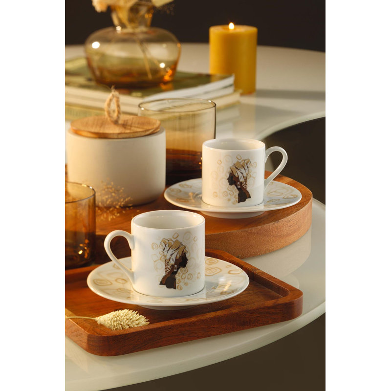 Ensemble de 2 tasses à café Carnesville
