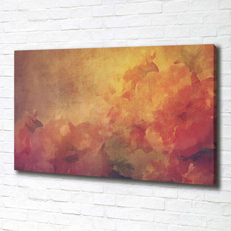 Flowers - Wrapped Canvas Print