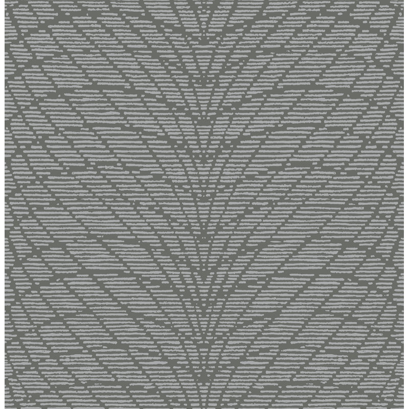 Rouleau de papier peint L 33 pi x l 20,5 po Blaise, Taupe