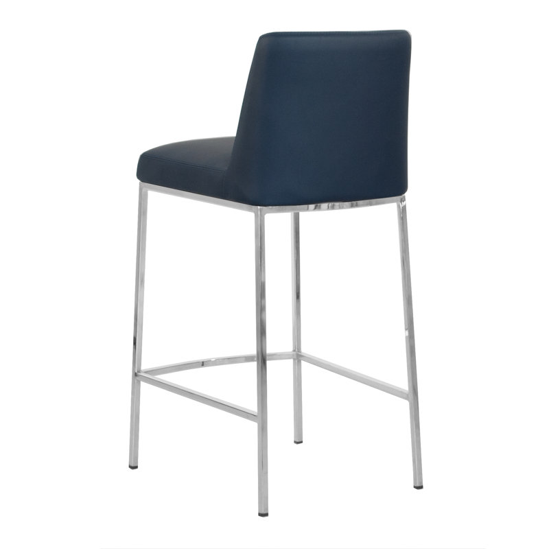 Tabouret de comptoir 26 po Aretha, Bleu pierre