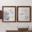 «Wash Your Hands», ensemble de 2 reproductions d'art sur toile encadrées-35045188-35045214