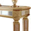 Console miroir, canapé rétro