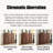 Walnut Solid Wood Shoe Storage Bench