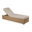 Savannah White Coral Wicker Chaise W/ Dune Cushion-276266110-276266108