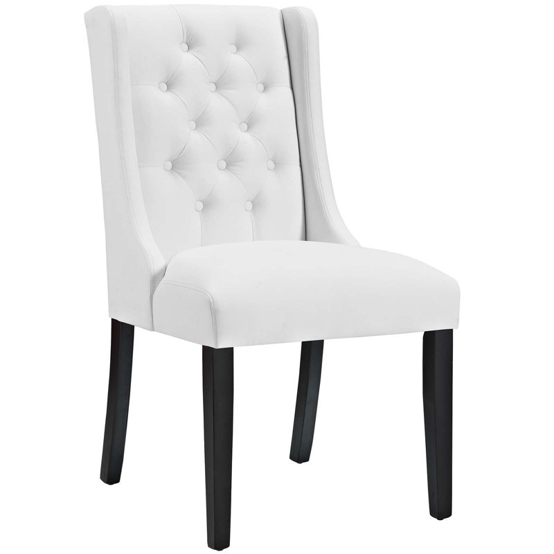 Chaise rembourrée Baronet, 4, Noir