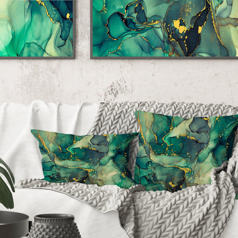 Coussin Green, 16 po x 16 po