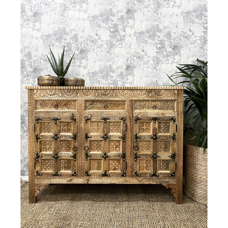 Aimee-Louise 143cm Solid Wood Sideboard