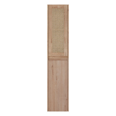 Armoire latérale de salle de bain 12 po, portes à fermeture douce, conception à fixation flottante