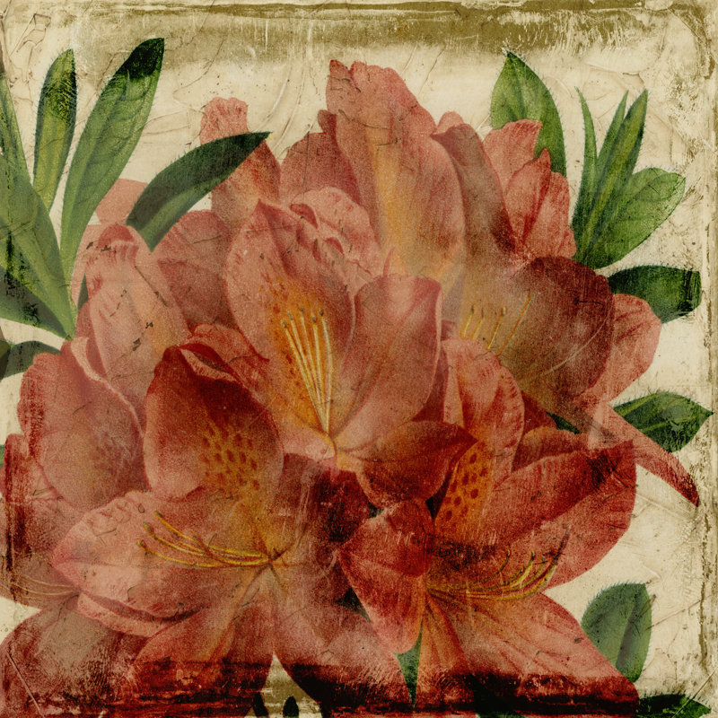 Vibrant Floral VII, H 30 po x l 30 po x P 1,25 po