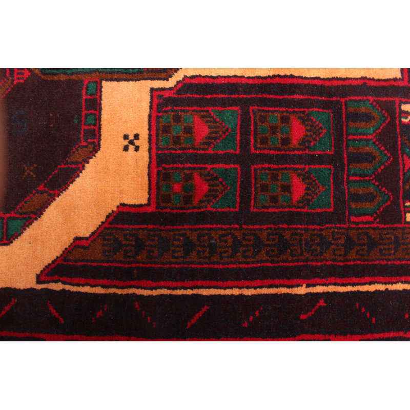 Rizbaft Brown Rug 3'5" x 6'6"