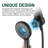 2-in-1 Dual Shower Head, 5-Spray Detachable Round Handheld Shower Head-119513039