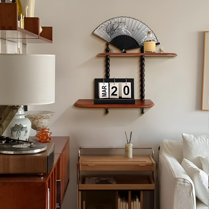 Vintage Solid Wood Wall Hanger