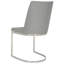 Chaise d'appoint chromée argentée Chromium-15477415