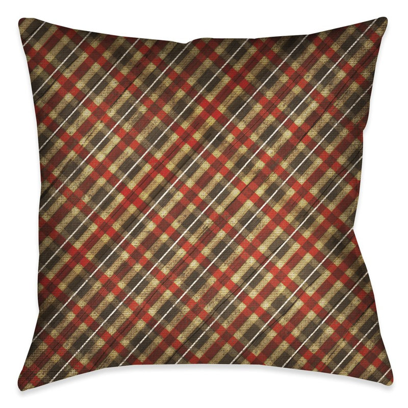 Coussin extérieur Country Cabin Deer, H 18 po x l 18 po