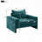 Arden Mid-Century Modern Chenille Upholstered Armchair With Wide Armrests And Oversized Cushions-116427471