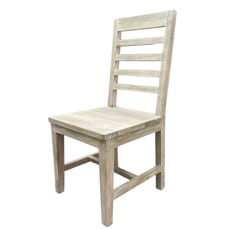 Chaise Gorham, Blanc délavé