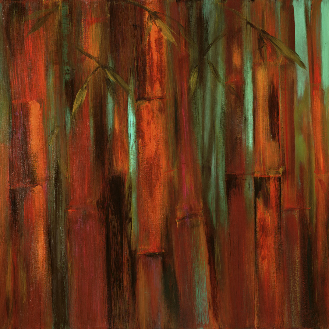 Leinwandbild Sunset Bamboo I von Suzanne Wilkins