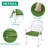 Kolle 4 - Person Patio Dining Set with Square Table , Cushions Included-1188230955