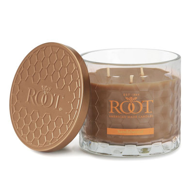 Honeycomb Sandalwood Scented Jar Candle