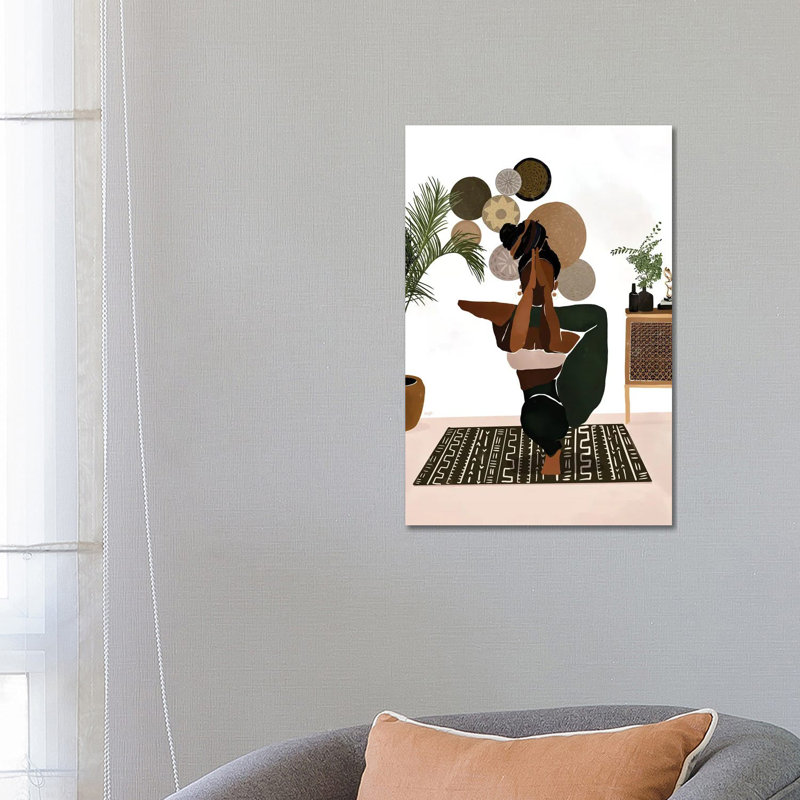 « Équilibre » par Brie Nicole-impression d’art graphique, Pas de tapis, H 60 po x l 40po x P 1,5 po, Toile tendue