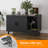 Dehlila Wood Enclosed Litter Box Enclosure-2031004689