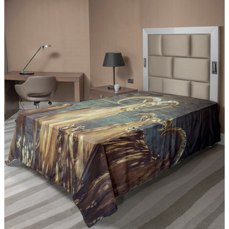 Drap plat Ambesonne, Simple