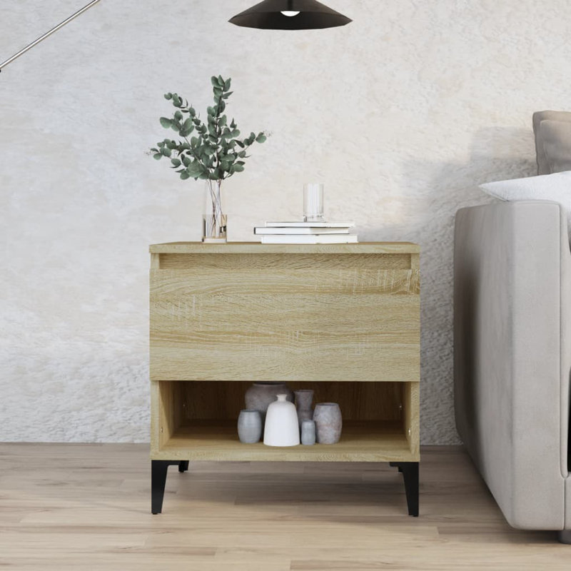 Nylan End Table, Sonoma Oak