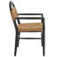 Chaise avec accoudoirs en bois massif Kashmir-980238155-980238154