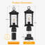 Lampadaire 17,9 "H Dusk To Dawn-685994275