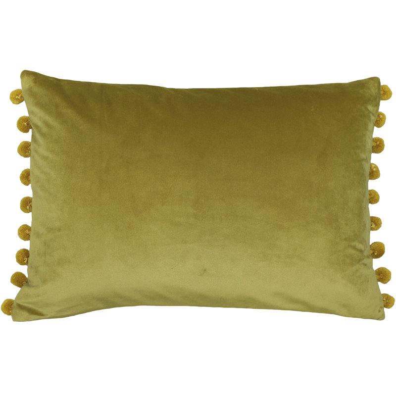 Fiesta Rectangular Scatter Cushion, Bamboo/Gold