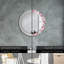 Huldar Glass Flat Wall Mirror