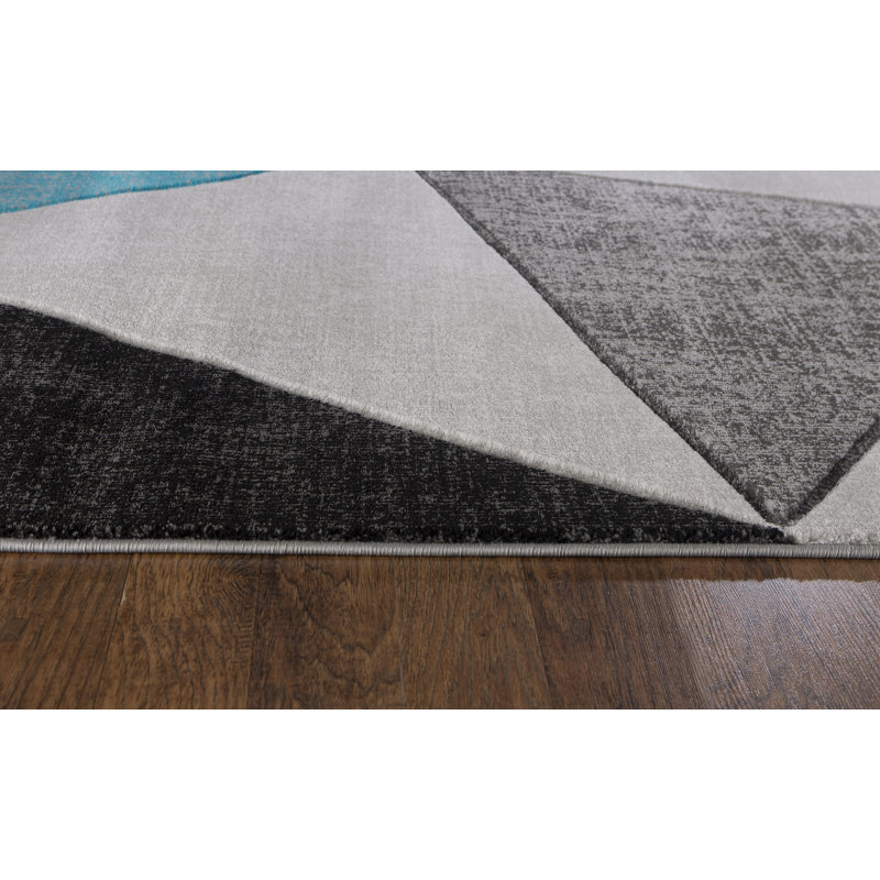 Amita Geometric Indoor Rug, Rectangle 3'8" x 5'6"