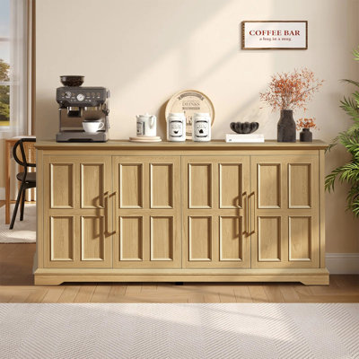 67" Large Sideboard Buffet Cabinet Console Table for Kitchen, Dining Room