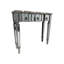 Cuyuna 85 cm W Glass Top Console Table