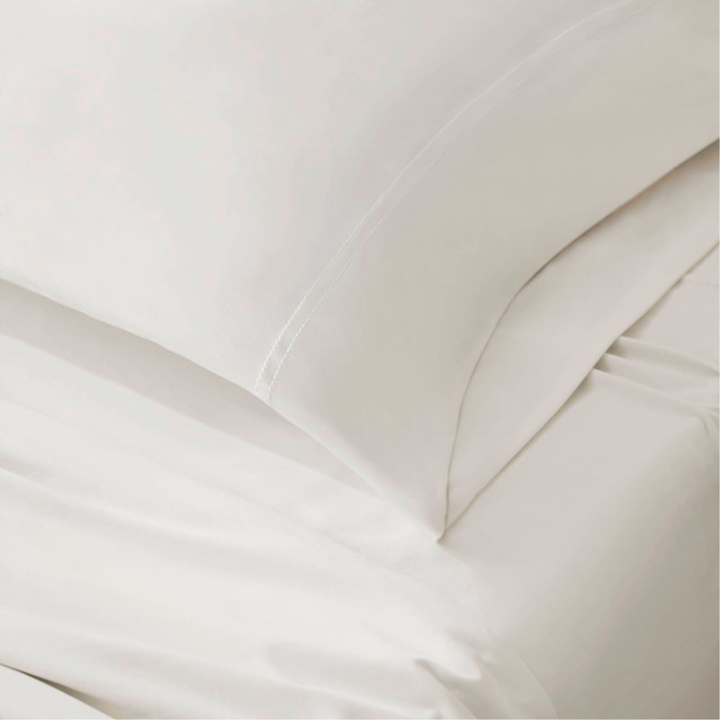 Ensemble de draps en jersey extensible 4 pièces, California King Quilt + 3 Additional Pieces, White