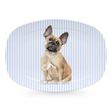 Best Friends French Bulldog Platter