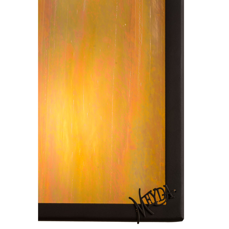 Luminaire d'extérieur coloré à 2 ampoules Timeless Bronze, Orangé