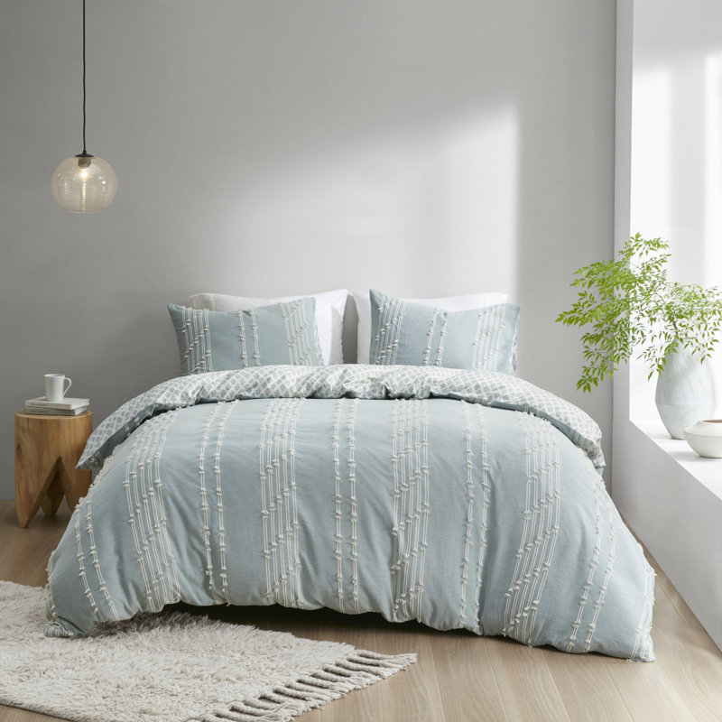 Ensembles de literie en jacquard de coton de qualité supérieure, style moderne pour le confort de la maison