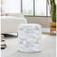 Rangement en coton de 18 pouces avec couvercle amovible, style polyvalent, poids de 250 lb, intérieur seulement, aucun assemblage requis Limite de poids texturée unique, utilisation,