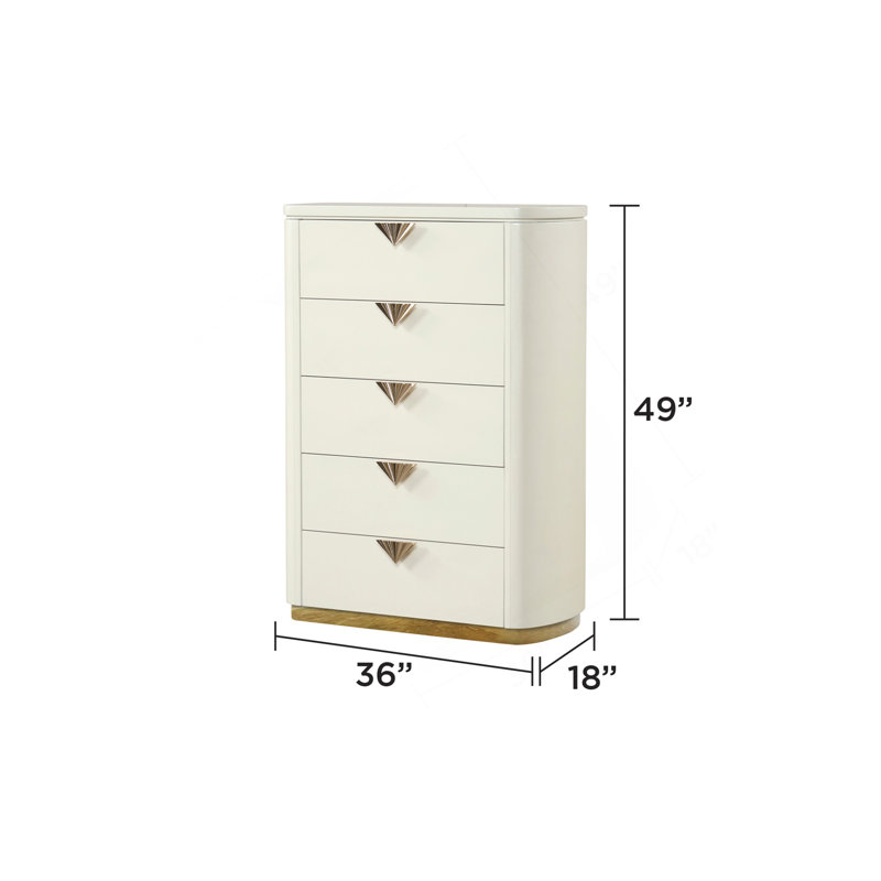 Commode 5 tiroirs La Pierre