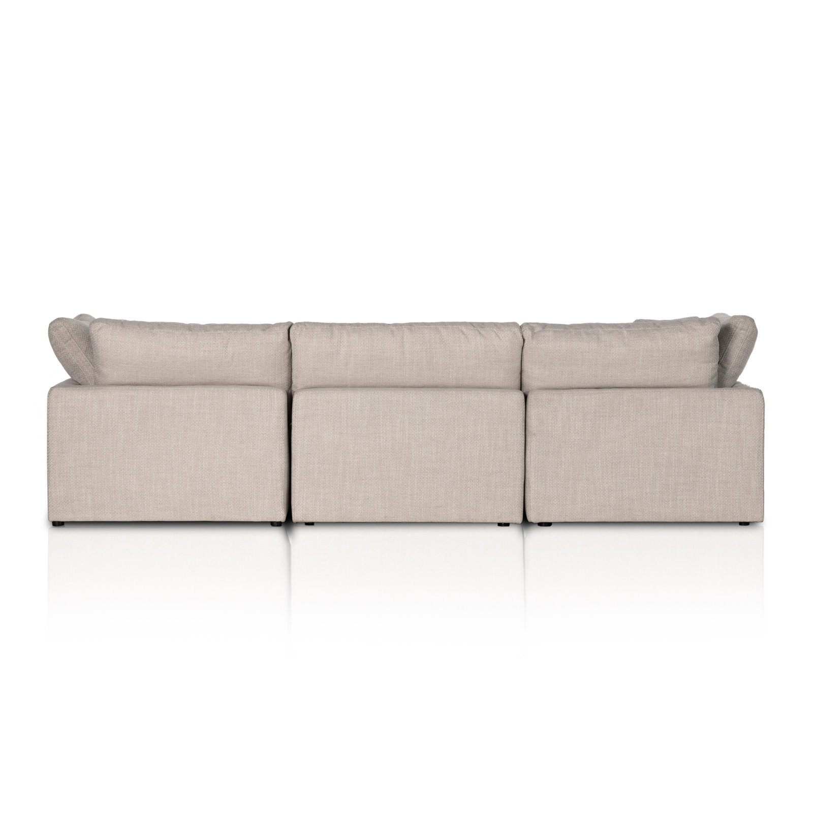 Bodie 124.5'' Upholstered Sofa, Gibson Wheat Performance Weave